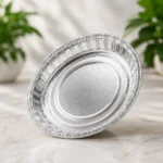 Silver Foil Disposable Patravali Paper Plates